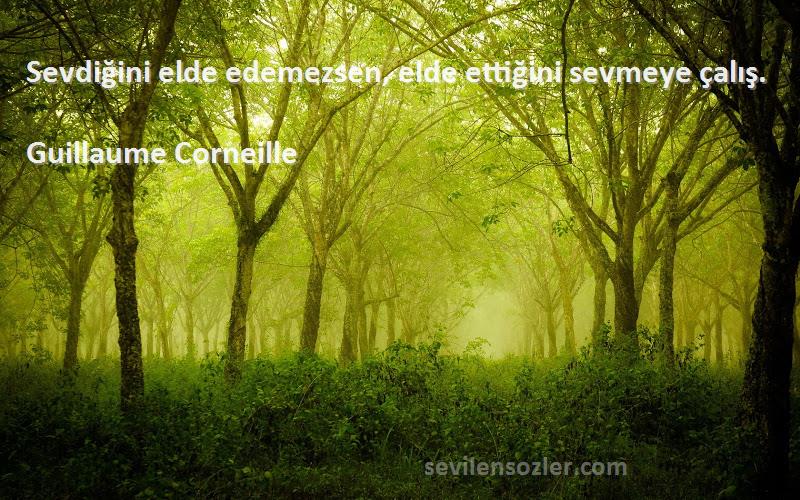 Guillaume Corneille - Sevdiğini elde edemezsen, elde ettiğini sevmeye çalış.