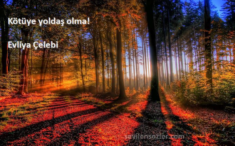 Evliya Çelebi - Kötüye yoldaş olma!