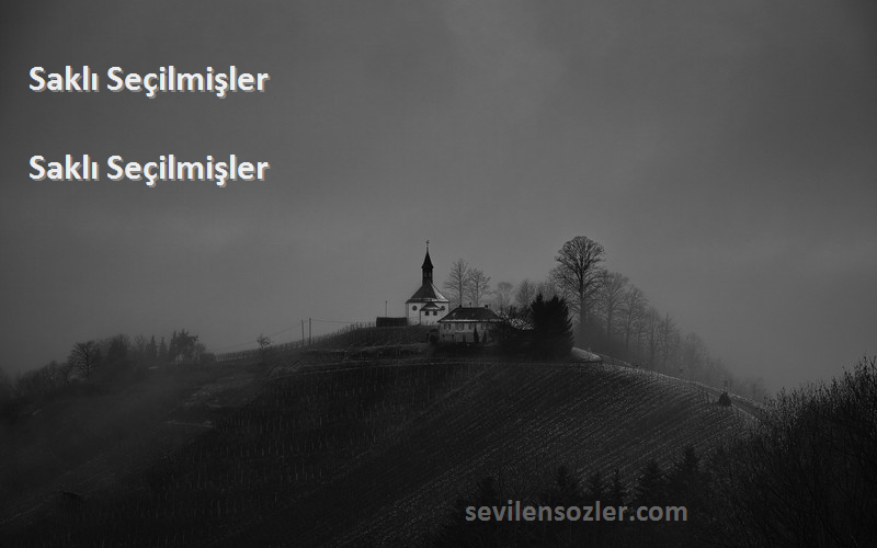 Saklı Seçilmişler - Saklı Seçilmişler