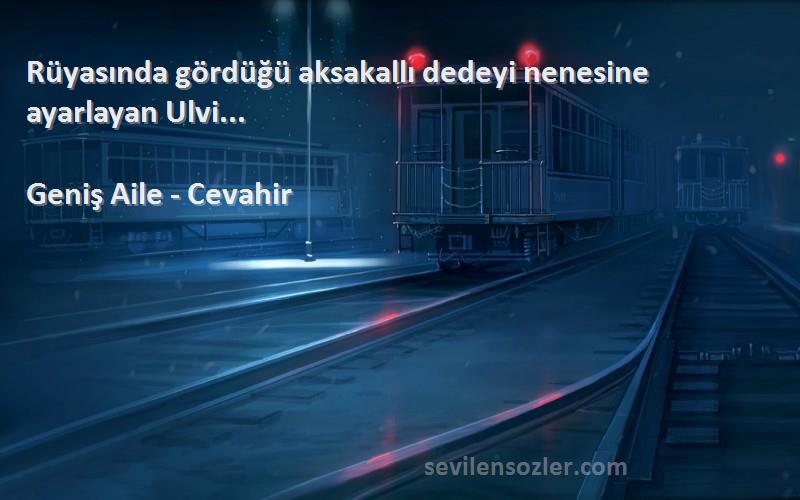 Geniş Aile - Cevahir - Rüyasında gördüğü aksakallı dedeyi nenesine ayarlayan Ulvi...
